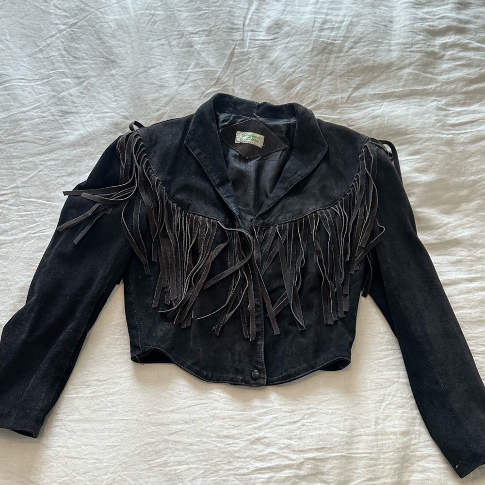 Vintage Leather Western Jacket